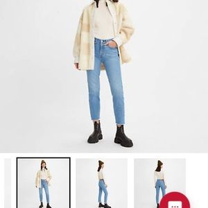 Levi’s wedgie fit jeans